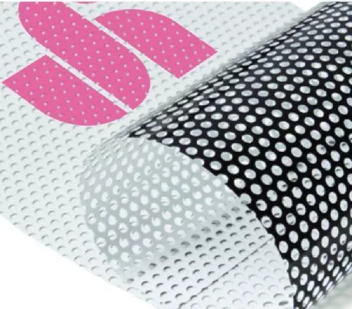 Rollo vinilo microperforado