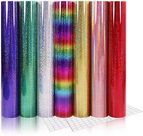 vinilo adhesivo holográfico transparente